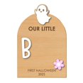 thumbnail image 4 of Elodie Baby's First Halloween Footprint Plaque DIY Family Birthday Decorative Board Evil, 4 of 8
