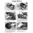 thumbnail image 4 of Glass Coffee Bean Roaster, Adjustable Temperature Automatic Roaster with Timer, Built in Copper Wire Motor, Suitable for a Variety of Foods, 60 200 degrees Celsius  Heating, 4 of 7