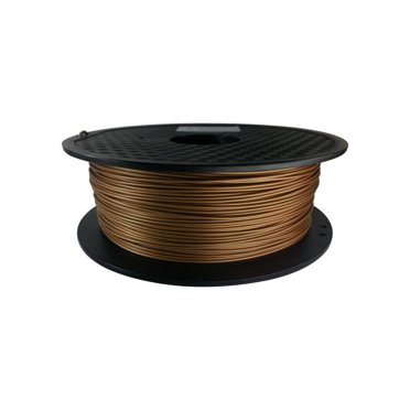 EL3D Filament pour Imprimante 3D; Filament en Laiton Givré PLA 1,75 mm; 1 kg