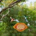 thumbnail image 2 of Hanging Bird Feeder,Bird Feeders for Outside Hanging Hanging Bird Feeder Bird Feeder Hanging for Garden Yard Outside Hanging Bird Feeder Tray - Metal Mesh Platform Feeders for Birds, 2 of 5