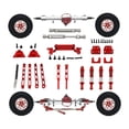 thumbnail image 2 of Bunblic Front Rear Axle DIY Kit 1/12 RC Car Upgrade Parts Metal Screws Fixings Drive Shafts RC Car Accessories for MN82S MN82T Red, 2 of 8
