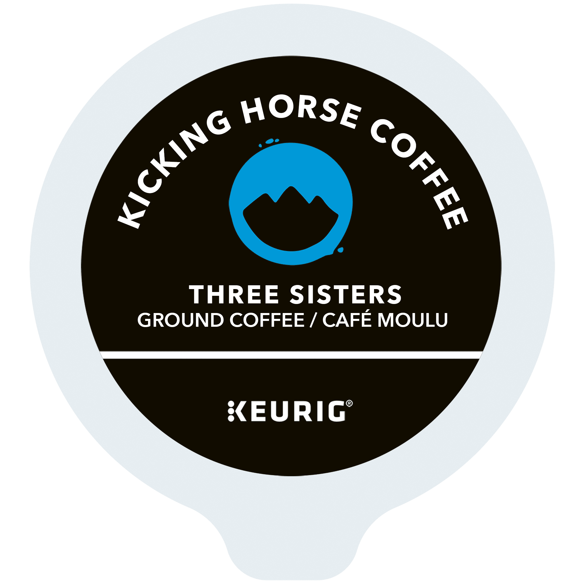 Kicking Horse Three Sisters, Medium Roast, K-Cup Coffee Pods, 24 Count