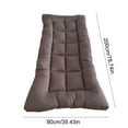 thumbnail image 3 of Coffee Fiber Mattress Topper Foldable Mattress Pad Soft Bed Mattress Cover Washable Non-Slip Mattress Protector For Student Bed Guest Bed 90X200 Cm 35.4X78.7 Inch 3.31 Lbs, 3 of 6