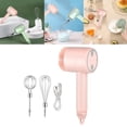 thumbnail image 3 of Abbracc Batteur à Main Compact avec Fouet en Acier Inoxydable Batteur Électrique pour Mousse Rose, 3 of 9
