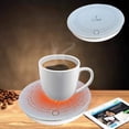 thumbnail image 1 of Cup Warmer under $5! CQCYD Coffee Mug Warmer, USB Cup Warmer with Auto Shut Off, Desk Beverage Warmer for Coffee Tea, Mug Warmer for Office and Home, 1 of 6