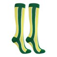 thumbnail image 3 of Bas de Compression 20-30 mmHg Longueur Genou Sport Bas de Compression Sport Bas Genou pour Cyclisme Longueur Genou Unisexe Course Cyclisme, Vert Jaune, G/TG, 3 of 7
