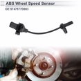 thumbnail image 2 of Unique Bargains Rear Left ABS Wheel Speed Senor for Honda HR-V 2015-2021 ABS Sensor Anti-lock Braking System Sensor No.57475T7D003 1 Pcs, 2 of 7