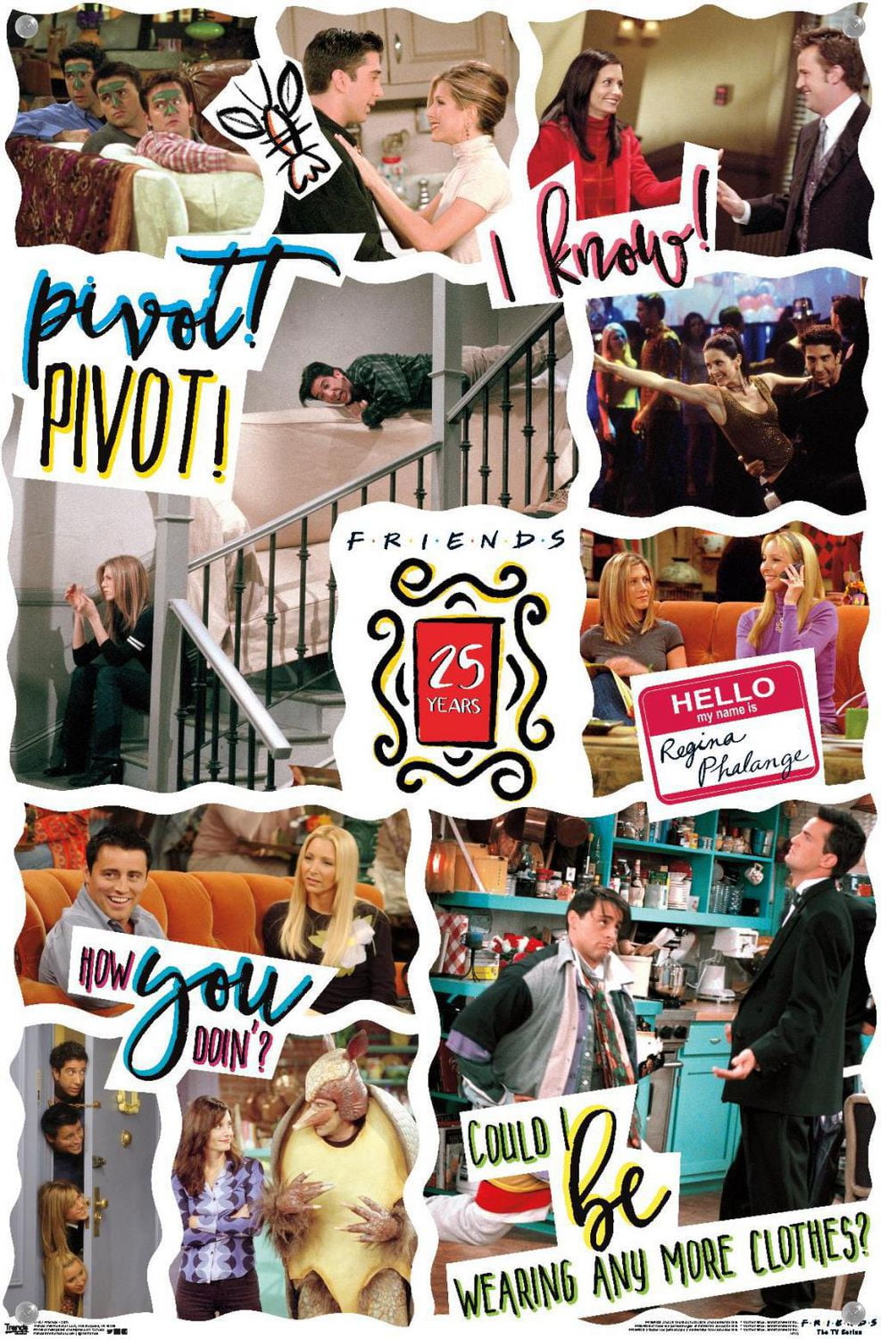 Friends - 25th Wall Poster, 22.375" x 34"