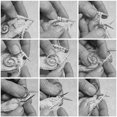 thumbnail image 4 of Spiral Cable Needle,Durable Stainless Steel Rust Proof Shawl Pin Handmade Knitting Tool For Knitter, 4 of 8