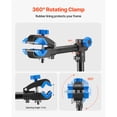 thumbnail image 3 of KFFKFF Bike Repair Stand, 66 lb Heavy-duty Bicycle Work Stand with 32.8-56.6 in Adjustable Height & Magnetic Tool Tray, Foldable Bicycle Maintenance Rack, 3 of 9