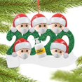 thumbnail image 2 of 2020 Personalized Decorations Family Ornament Christmas 2ML Of Holiday Survived Decoration & Hangs, 2 of 6