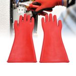 Electrical Insulated Gloves, Rubber Safety Protective Work Gloves  for Home