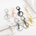 thumbnail image 3 of Ruiboury 10pack/lot Carabiners Lobster Claw For Keychain - Strong And Functional Accessories For Easy Key Gun black 1Set, 3 of 6