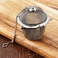 thumbnail image 4 of Tea Infusers for Loose Tea Stainless Steel Tea Infuser Tea Strainer Hanging Tea Strainer Tea Compartment Kitchen Tool Tea Strainers for Loose Tea, 4 of 7