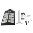 thumbnail image 1 of Lampe Solaire de Rue, Résistante à la Lumière du Soleil 800W Perles de Lampe LED Solaire Extérieure pour Jardin, 1 of 8