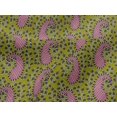 thumbnail image 4 of oneOone Viscose Jersey Fabric Floral & Paisley Block Printed Craft Fabric BTY 60 Inch Wide, 4 of 4