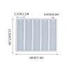 thumbnail image 1 of PEONAVET Silicone Mold DIY Blank Long Bar Shape Bookmark Mould, 1 of 2