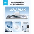 thumbnail image 3 of Anker Nano Charger (45W) with USB-C 6ft Cable, 3 of 11