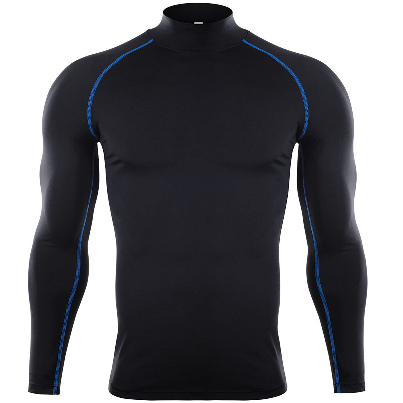 Men Athletic Top,Men's High Elastic Compression Men Workout Top Men Compression Shirts Seamless Integration