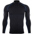 thumbnail image 1 of Haut Athlétique pour Hommes, Haut de Compression à Haute Élasticité pour Hommes Haut d'Entraînement pour Hommes Chandails de Compression pour Hommes Intégration Sans Coutures, 1 of 8