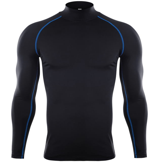 Haut Athlétique pour Hommes, Haut de Compression à Haute Élasticité pour Hommes Haut d'Entraînement pour Hommes Chandails de Compression pour Hommes Intégration Sans Coutures