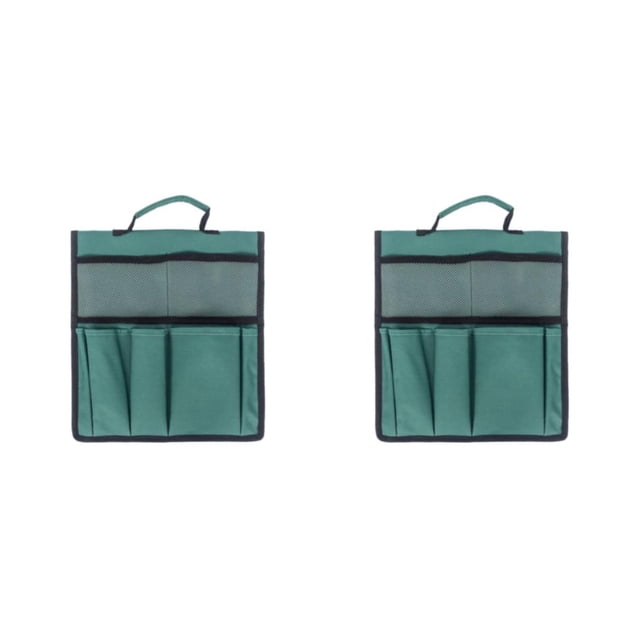 Baohd Outdoor Seat Tool Bag Store And Transport Tools With Ease Durable Stool Pouch Dark green 2Set