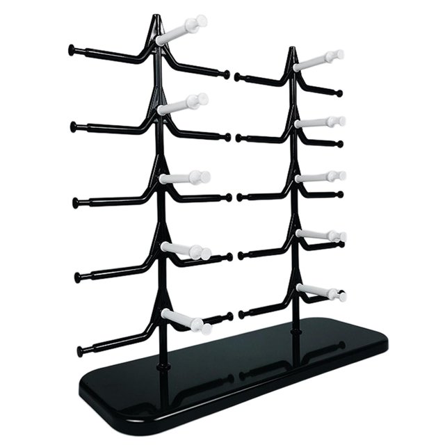 10 Paires de Lunettes en Rack Présentoir Organisateur Porte-Exposition
