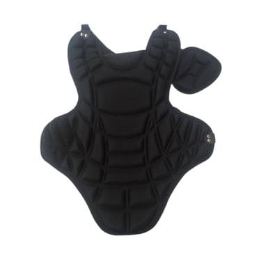 VONKY Catcher Chest Protector Softball Outdoors Team Chest Sports Guard Adjustable Black for Youth