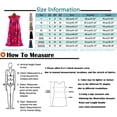 thumbnail image 5 of Mode Grande Taille Robe Femmes Sleevelss Dentelle Robe Imprimée en Vrac Casual Été Robe, 5 of 5
