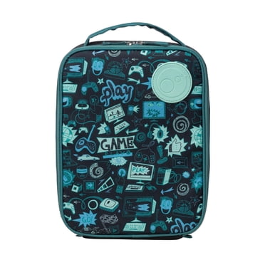 b.box - Flexi Sac à lunch isotherme sac à lunch isotherme enfant en bas âge déjeuner scolaire refroidisseur de nourriture flexible lavable en machine poignée de transport zip écologique pratique durab