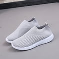 thumbnail image 4 of Kcodviy Chaussures de Course Semelles en Maille Espadrilles Patins à Roulettes pour Femmes Extérieur Femmes à Enfiler Avantage Espadrilles - Chaussures de Sport Confortables pour Femmes Espadrilles de Gymnastique Décontractées pour Femmes Chaussures pour Femmes, 4 of 8