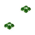 thumbnail image 2 of Decodeary 50pieces Low Maintenance Soft Texture Fabric For Albums And Decorations Realistic Appearance Fiber Wide Application Deep Green 4.5cm 2Set, 2 of 6