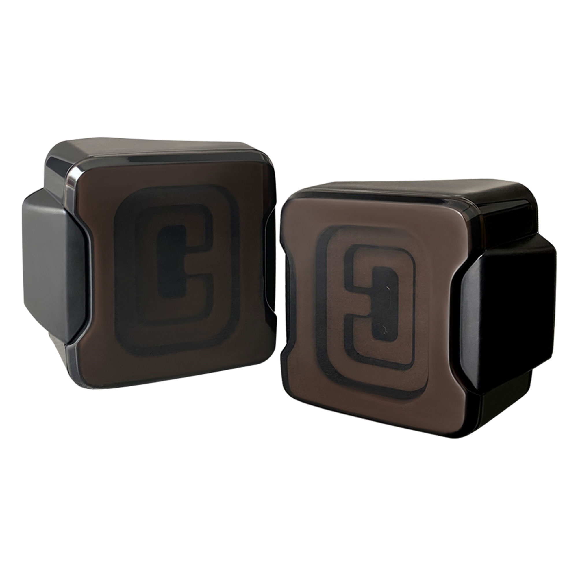 AMERICAN MODIFIED Smoked Cover Tunnel Tail Lights for Jeep Wrangler