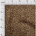 thumbnail image 2 of oneOone Rayon Brown Fabric Abstract Dress Material Fabric Print Fabric By The Yard 56 Inch Wide, 2 of 4