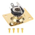 thumbnail image 2 of Plaque de Prise de Sortie pour Guitare, Forme Carrée en Métal Compact pour Telecaster, 2 of 8