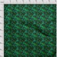 thumbnail image 4 of oneOone Rayon Green Fabric Abstract Sewing Craft Projects Fabric Prints By Yard 56 Inch Wide, 4 of 4