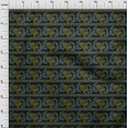 thumbnail image 3 of oneOone Viscose Chiffon Fabric Stripe|Leaves & Hen Block Decor Fabric Printed BTY 42 Inch Wide, 3 of 4