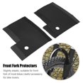 thumbnail image 4 of Fdit Bike Front Protector,1 Pair Black Bike Front Fork Wrap Protectors Cover Bicycle Tackle Accessory, Front Fork Cover, 4 of 8