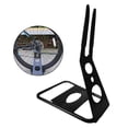 thumbnail image 4 of jinwen Steel Bike Parking Rack Stable Hub Mounted Floor Stand, Anti-Scratch Storage Bracket Black, 4 of 7