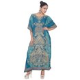 thumbnail image 1 of Caftans Longs pour Femmes, Robe Caftan Grande Taille, Robe de Soirée, Fête, Été, Plage, Robe d'Été, Manches Kimono, Robes Décontractées, 1 of 3