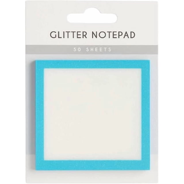 Notes Mignon Autocollant Note Mémo Blocs Transparents à Paillettes Blocs-Notes Papeterie à Travers Notes Petite Liste de Choses à Faire Off