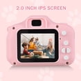 thumbnail image 4 of Mini Cartoon Kids Digital Camera 1080P Digital Video Camera for Kids Dual Lens 2.0 Inch IPS Screen Built-in Battery Cute Photo Frames Interesting Games with Neck Strap Birthday Christmas Gift for, 4 of 9