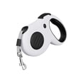 thumbnail image 1 of TIELUTT Dog Upgrade Collision Retractable Leash Dog Walking Leash Dog Leash Nylon Reflective Small Dog Retractable Leash with Poop Bag Holder Dog Leash Two Handles Light Waist Dog Leash for 2 Large D, 1 of 8