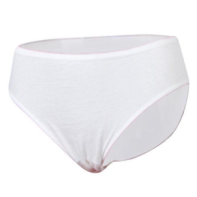 Tachiuwa Culottes Jetables pour Femmes en Coton Culottes Jetables Voyage Post-Partum Jetables TG