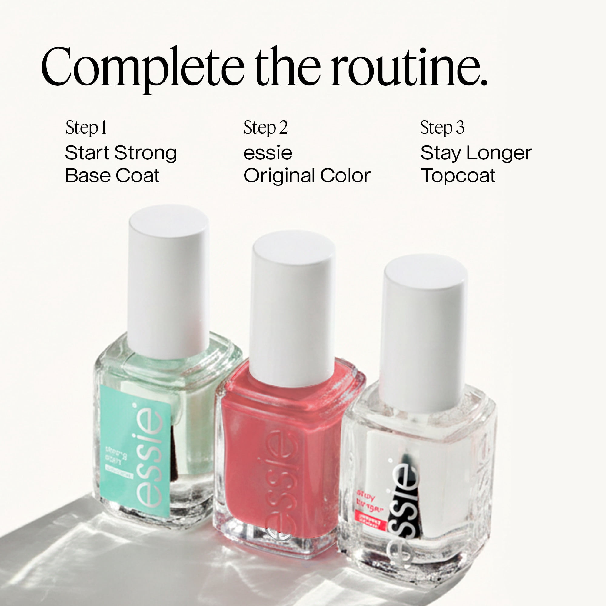 essie vernis à ongles, végétalien, finition brillante, formule de qualité salon, topless & barefoot, 13.5ml