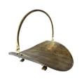 thumbnail image 1 of veasfak Support de Bûches de Cheminée en Métal Courbé Panier de Rangement pour Bois de Chauffage, 1 of 4