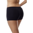 thumbnail image 2 of Underworks Womens Microfiber Compression Boy Shorts, 2 of 2