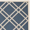 thumbnail image 4 of Safavieh Courtyard Navy Indoor Outdoor Rug - Runner 2'3" x 6'7", 4 of 5