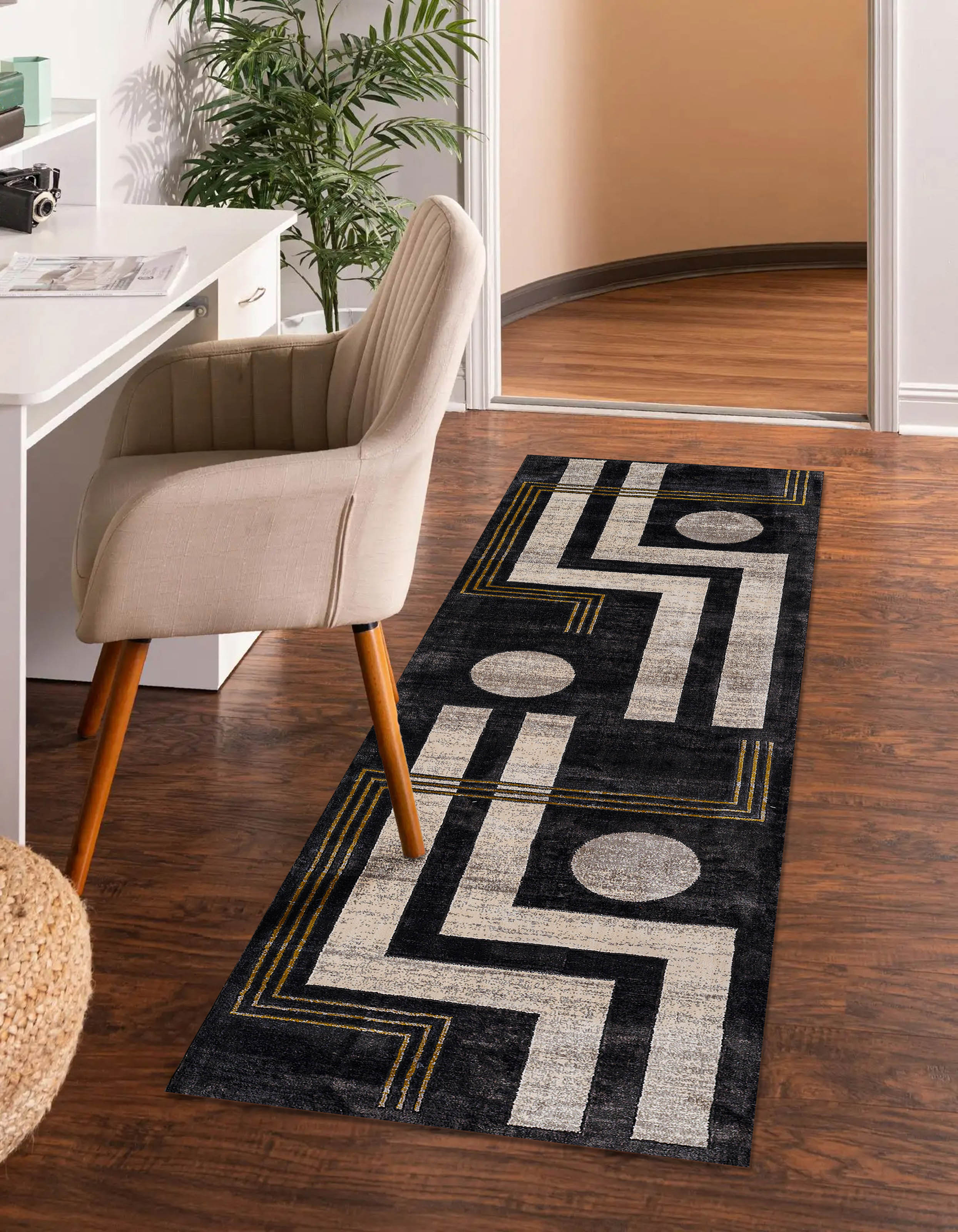 ECARPET Erisa Tapis pour Salon, Chambre, Salle A Manger, Entrée, Couloir et Plus Encore.