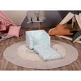 thumbnail image 3 of Delsit Toddler 2 in 1 Flip Open Kids Foam Lounge Chair, Unicorns & Rainbows, 3 of 5